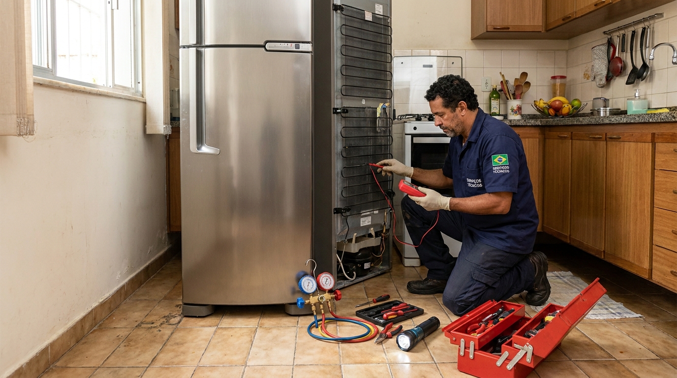 Manutenção na refrigeração em Campinas-SP